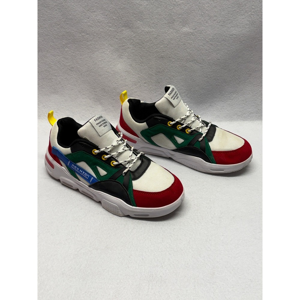 Fashion Professional Sakteobard Shoe Multi Color Colorblock Sneakers Mens 42